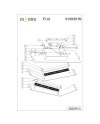 FUJI * APLIQUE LED 14W 3000K BLANCO